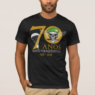Portugisisk fallskärmsjägare 70-årsjubileum t shirt