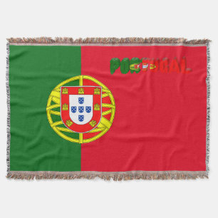 Portugisisk flagga filt