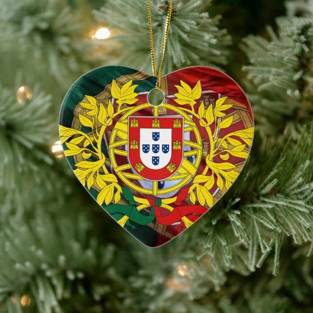 Portugisisk folkkonst julgransprydnad keramik (Träd)