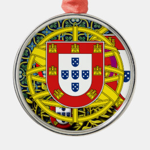 Portugisisk folkkonst julgransprydnad metall