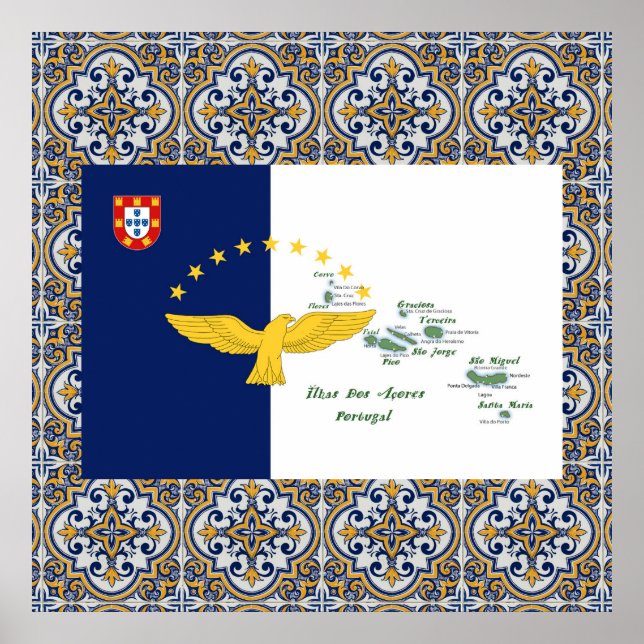 Portugisisk folkkonst poster (Framsidan)