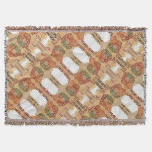 Portugisisk formgivning Throw Blanket Filt