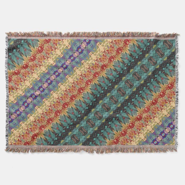 Portugisisk formgivning Throw Blanket Filt (Framsidan)