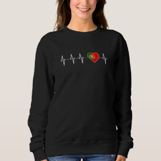 Portugisisk hjärtrytm I Kärlek Portugal Flagga Hea T Shirt
