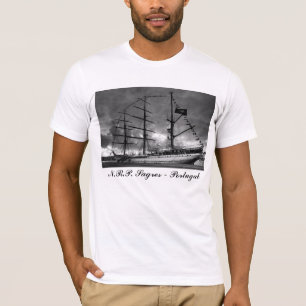 Portugisisk högväxt fraktt-skjorta tee