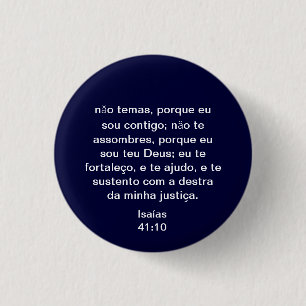 Portugisisk Isaiah 41:10 Knapp