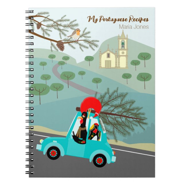 Portugisisk julfest i Tupp Anteckningsbok (Framsidan)