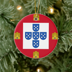 Portugisisk keramisk prydnadsföremål julgransprydnad keramik