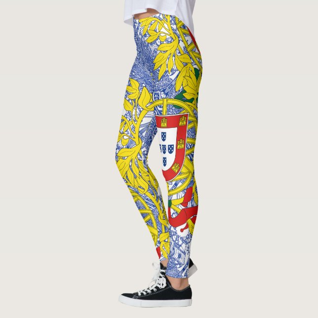 Portugisisk konst leggings (Vänster)