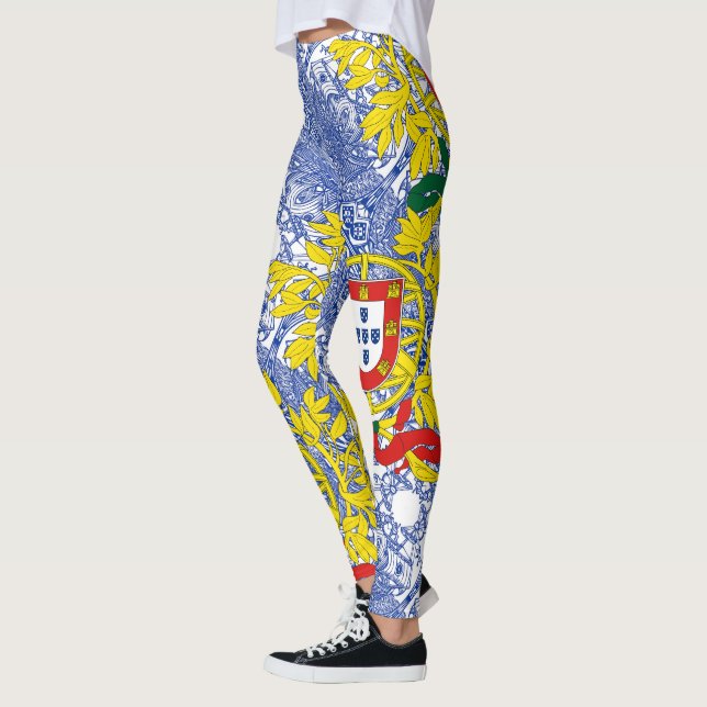 Portugisisk konst leggings (Vänster)