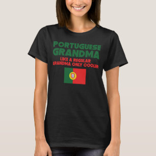 Portugisisk mormornågot liknande en kuttrande fö t shirt