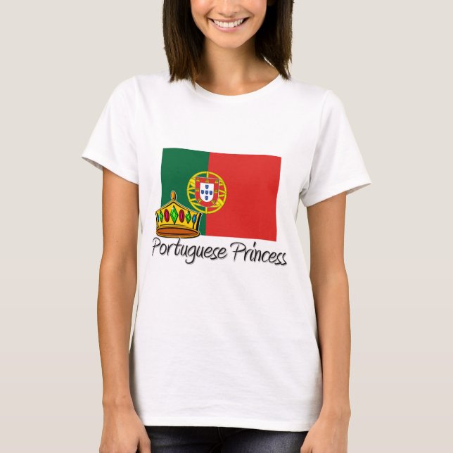 Portugisisk Princess T-shirt (Framsida)