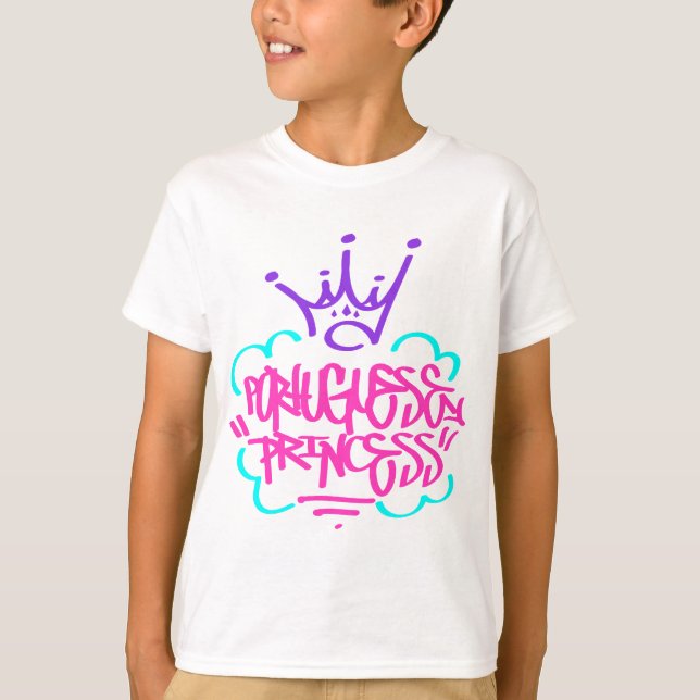 Portugisisk Princess Tee (Framsida)