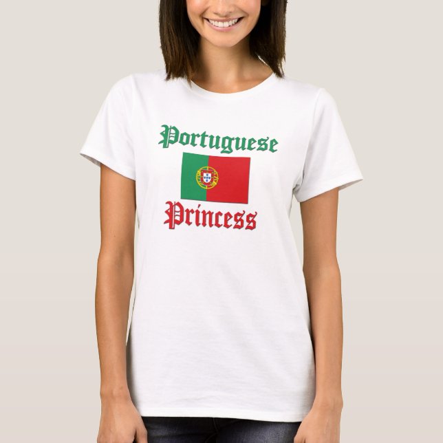 Portugisisk Princess Tee (Framsida)