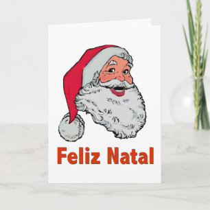 Portugisisk Santa julkort Helgkort