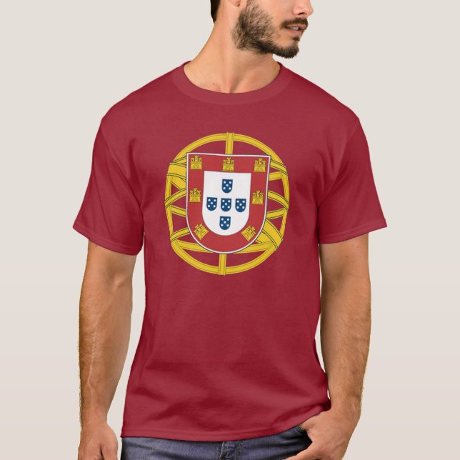 Portugisisk sköld t-shirt (Framsida)