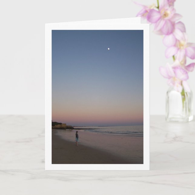 Portugisisk solnedgång kort (Orkide)