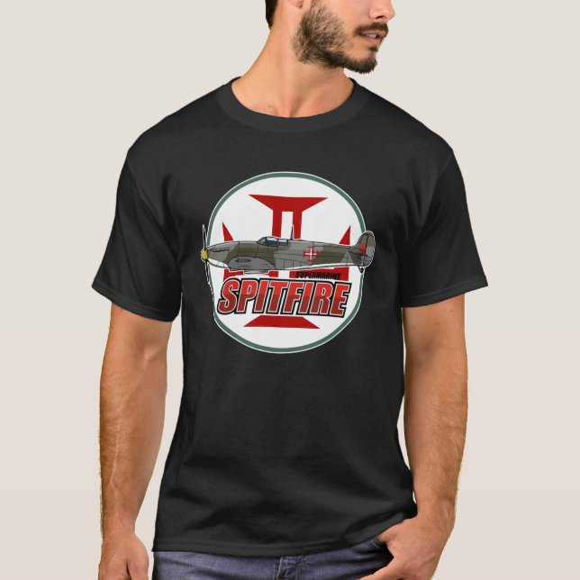 Portugisisk Spitfire T Shirt (Framsida)
