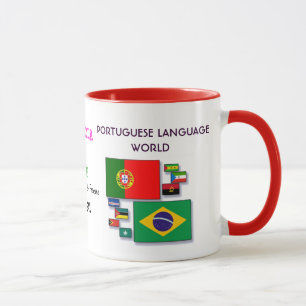 Portugisisk språkvärldsmugg mugg