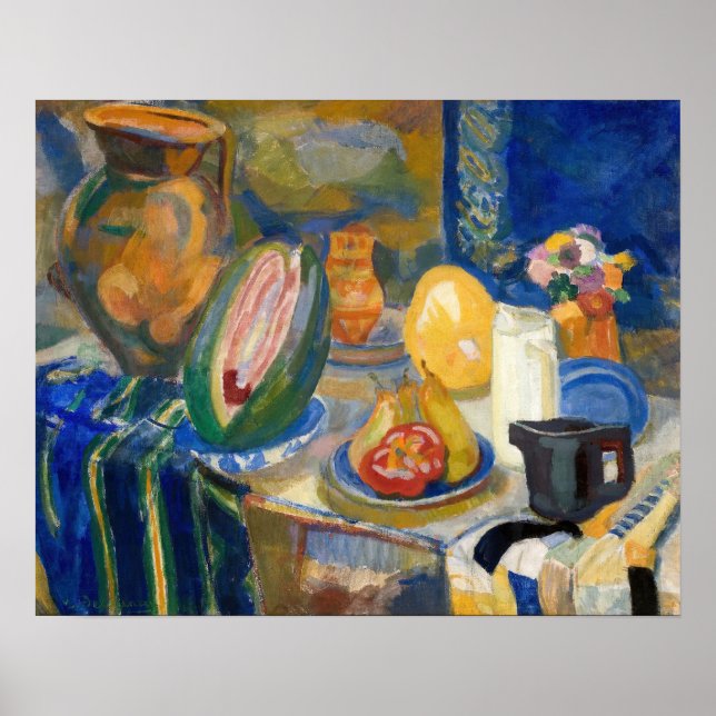 Portugisisk stillastående Life | Robert Delaunay Poster (Framsidan)
