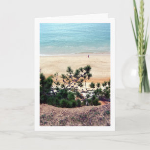 Portugisisk tallkottestrand kort