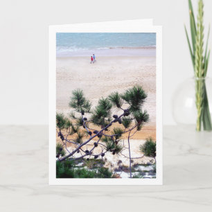 Portugisisk tallkottestrand kort