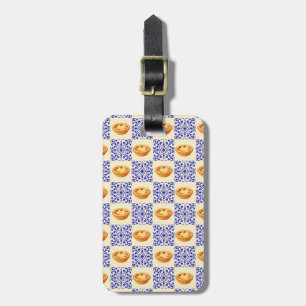 Portugisisk Tårta och Kakel Bagagebricka