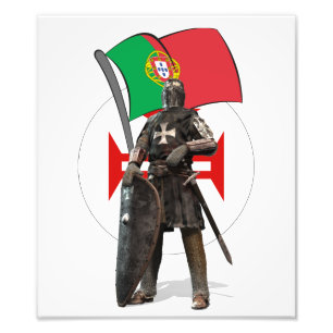 Portugisisk Templar Fototryck