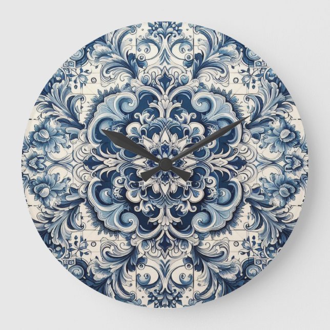 Portugisisk utformning stor klocka (Framsida)