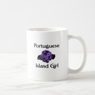 Portugisisk vanlig hortensia för blått för kaffemugg