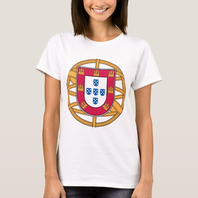 Portugisisk vapensköld tee shirt (Framsida)
