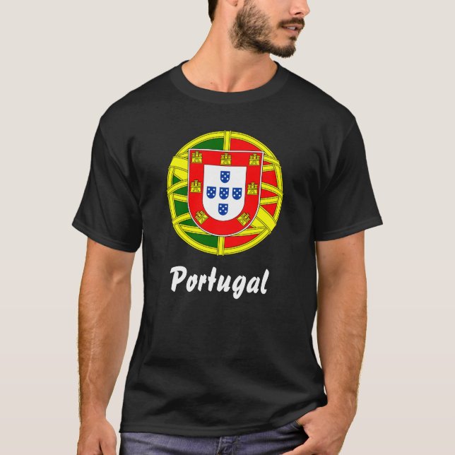 Portugisisk vapensköld tee shirt (Framsida)