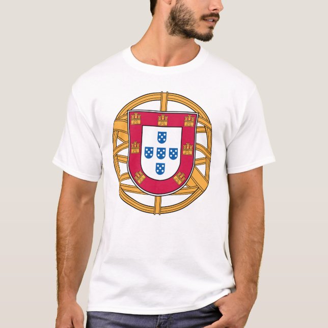 Portugisisk vapensköld tee shirt (Framsida)