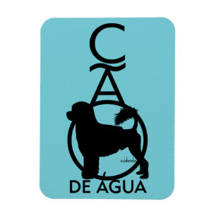Portugisisk vattenhund Anseende Cao de Agua Magnet