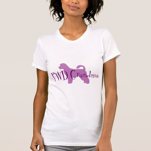 Portugisisk vattenhundmormor t-shirt (Framsida)