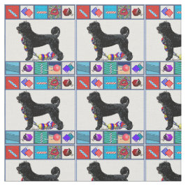 Portugisisk vattenhundRetriever & vattenutrustning Tyg