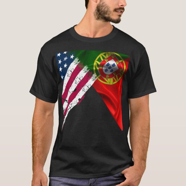 Portugisiska american T-Shirt (Framsida)