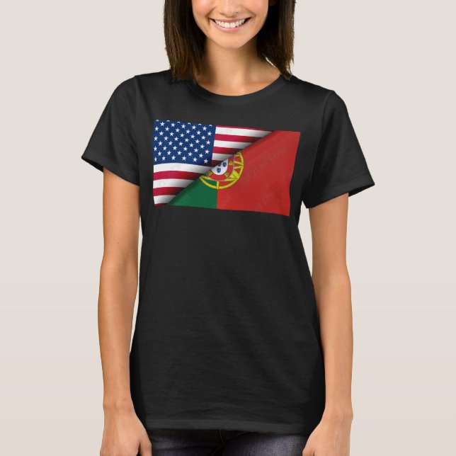 Portugisiska amerikan t shirt (Framsida)