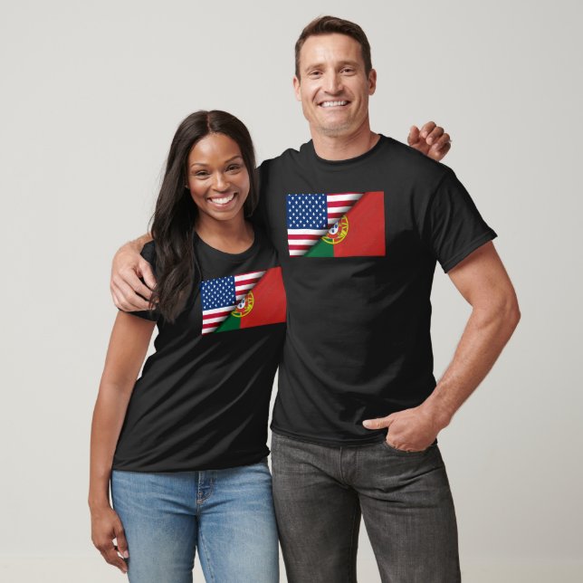 Portugisiska amerikan t shirt (Unisex)