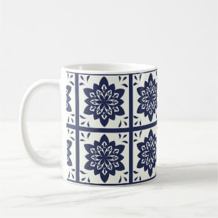 Portugisiska Azulejos belägger med tegel Kaffemugg