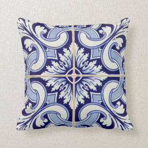 Portugisiska Azulejos belägger med tegel Kudde