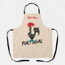 Portugisiska Barcelonos tupp-symbolen Apron