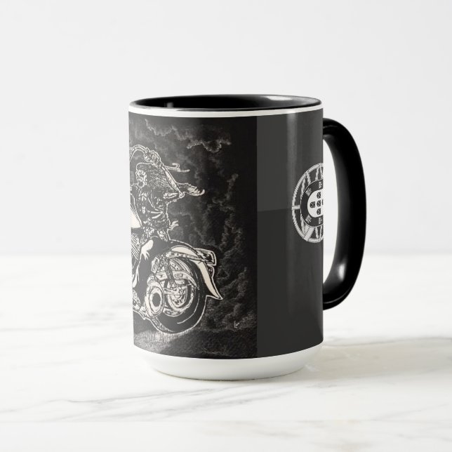 Portugisiska bikerna mugg (Framsida höger)