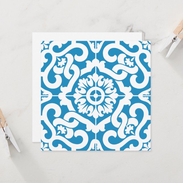 Portugisiska blå plattor 1 (Fram/Back In Situ)