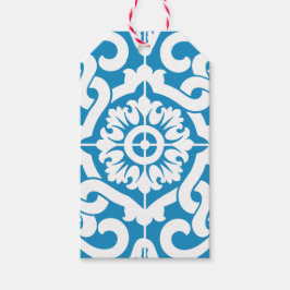 Portugisiska blå plattor 1 presentetikett