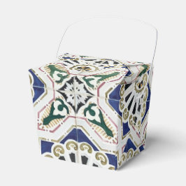 Portugisiska brickor - Azulejo Colorful Geometric Presentaskar