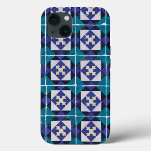 Portugisiska brickor - Azulejo Diamond Geometric