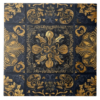 Portugisiska brickor för timofri skönhet kakelplatta