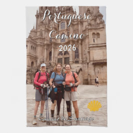 Portugisiska Camino 2026 Kökshandduk