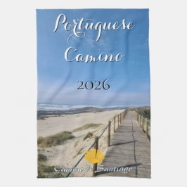 Portugisiska Camino 2026 Kökshandduk